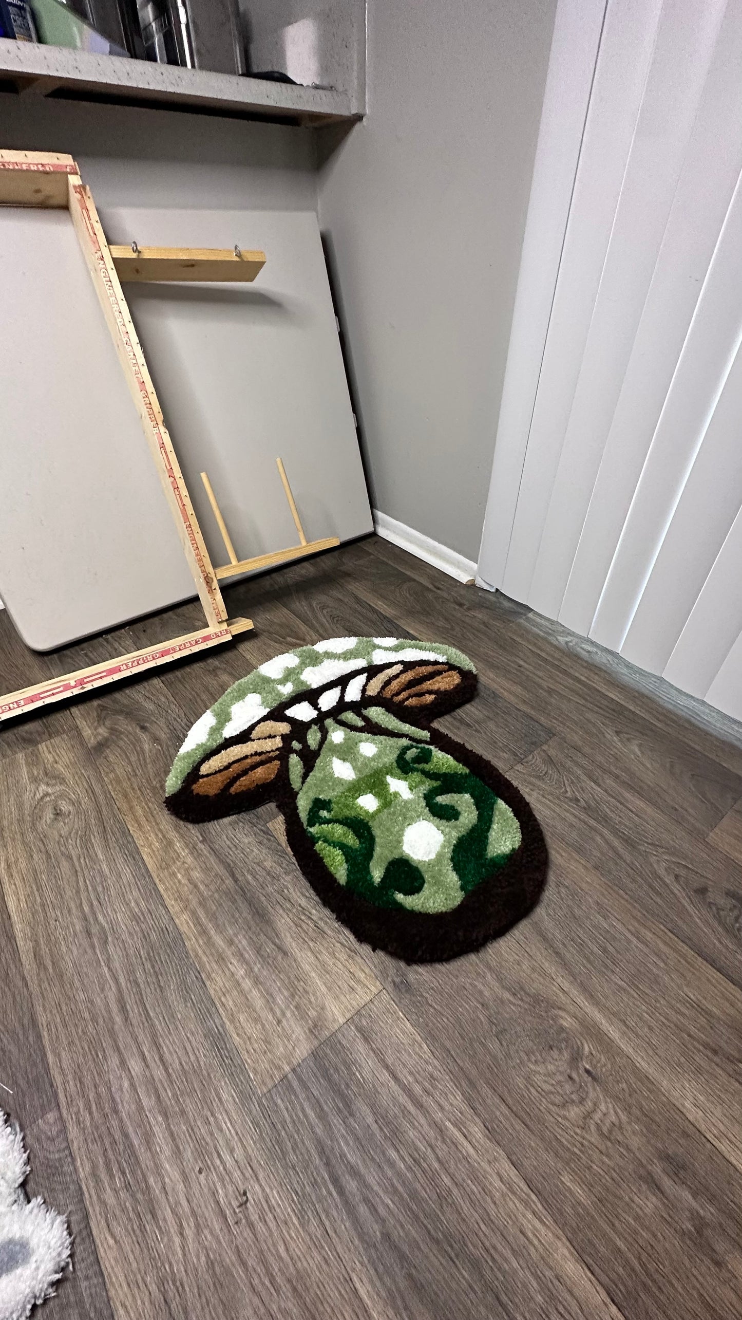 Mushroom rug