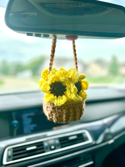 Pre-order Sunflower hanging plant